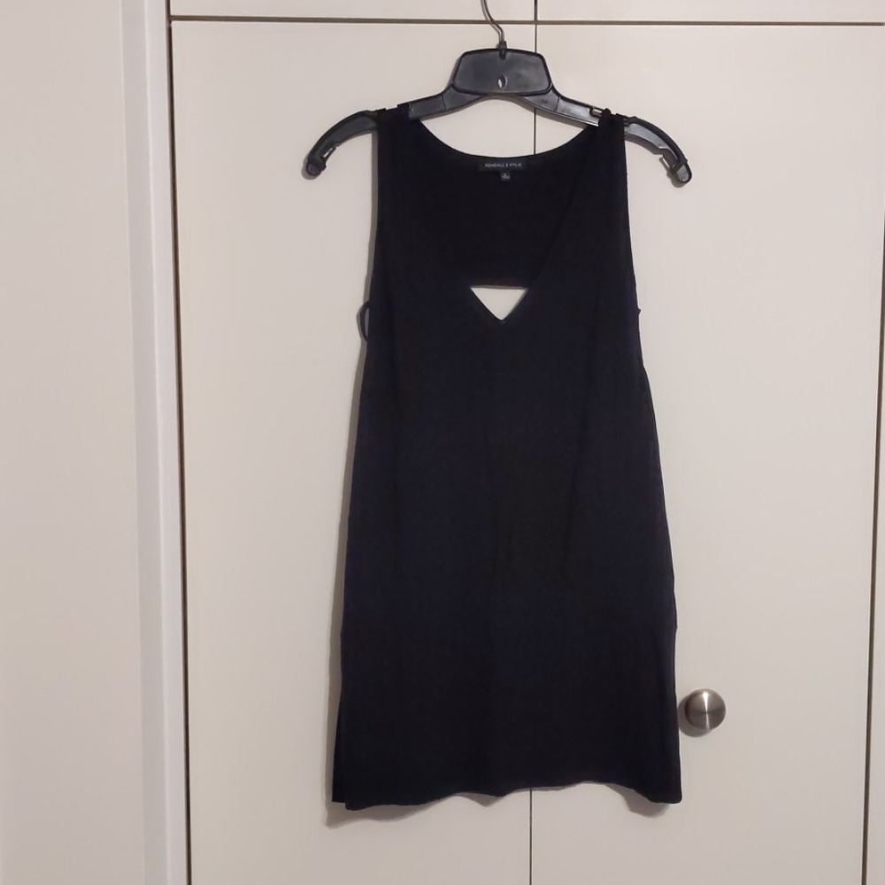 Kendall & Kylie black little black dress
